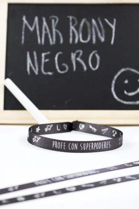 PULSERA PROFE CON SUPERPODERES