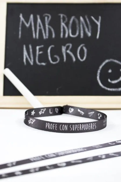 PULSERA PROFE CON SUPERPODERES