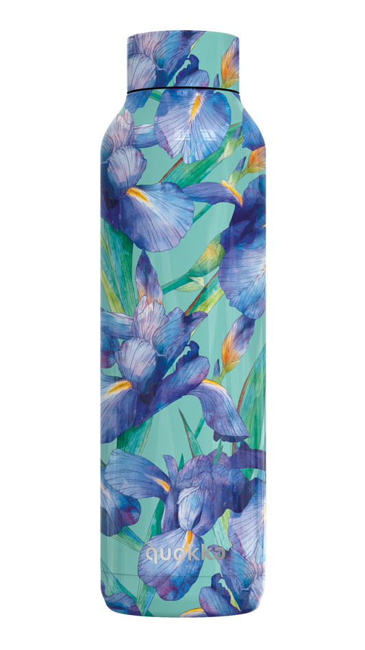 BOTELLA TÉRMICA QUOKKA SOLID - BLUE IRISES