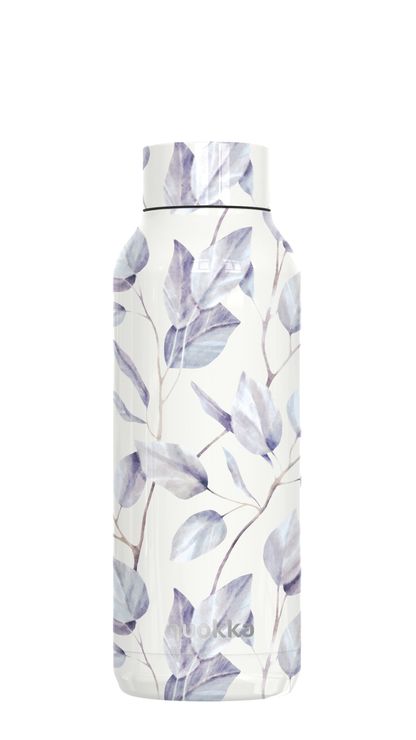 BOTELLA TÉRMICA QUOKKA SOLID - GRAY BOUQUET
