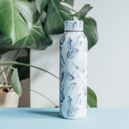 BOTELLA TÉRMICA QUOKKA SOLID - GRAY BOUQUET