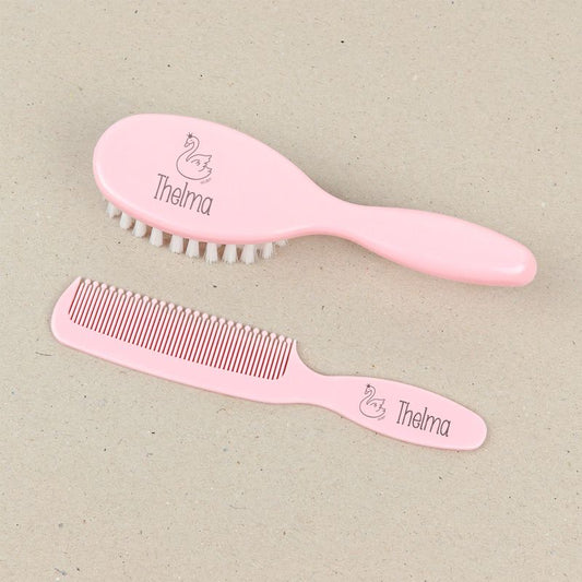 Set Cepillo y peine Personalizado CISNE