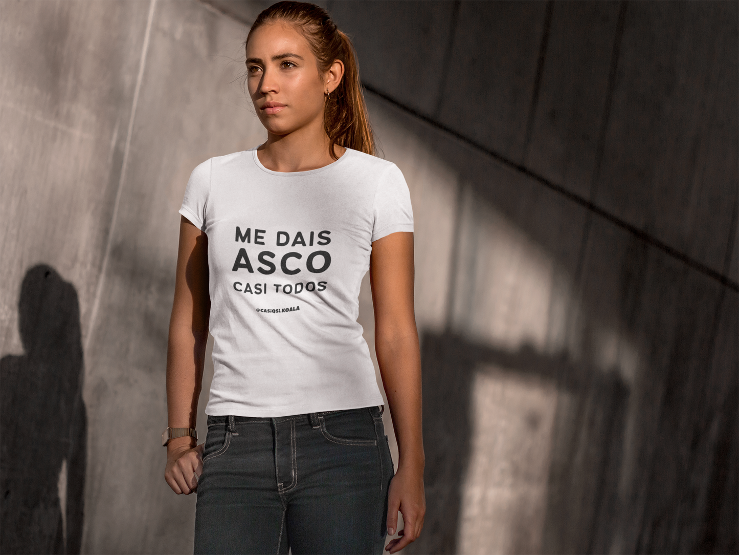 Camiseta ''ME DAIS ASCO...'' mujer