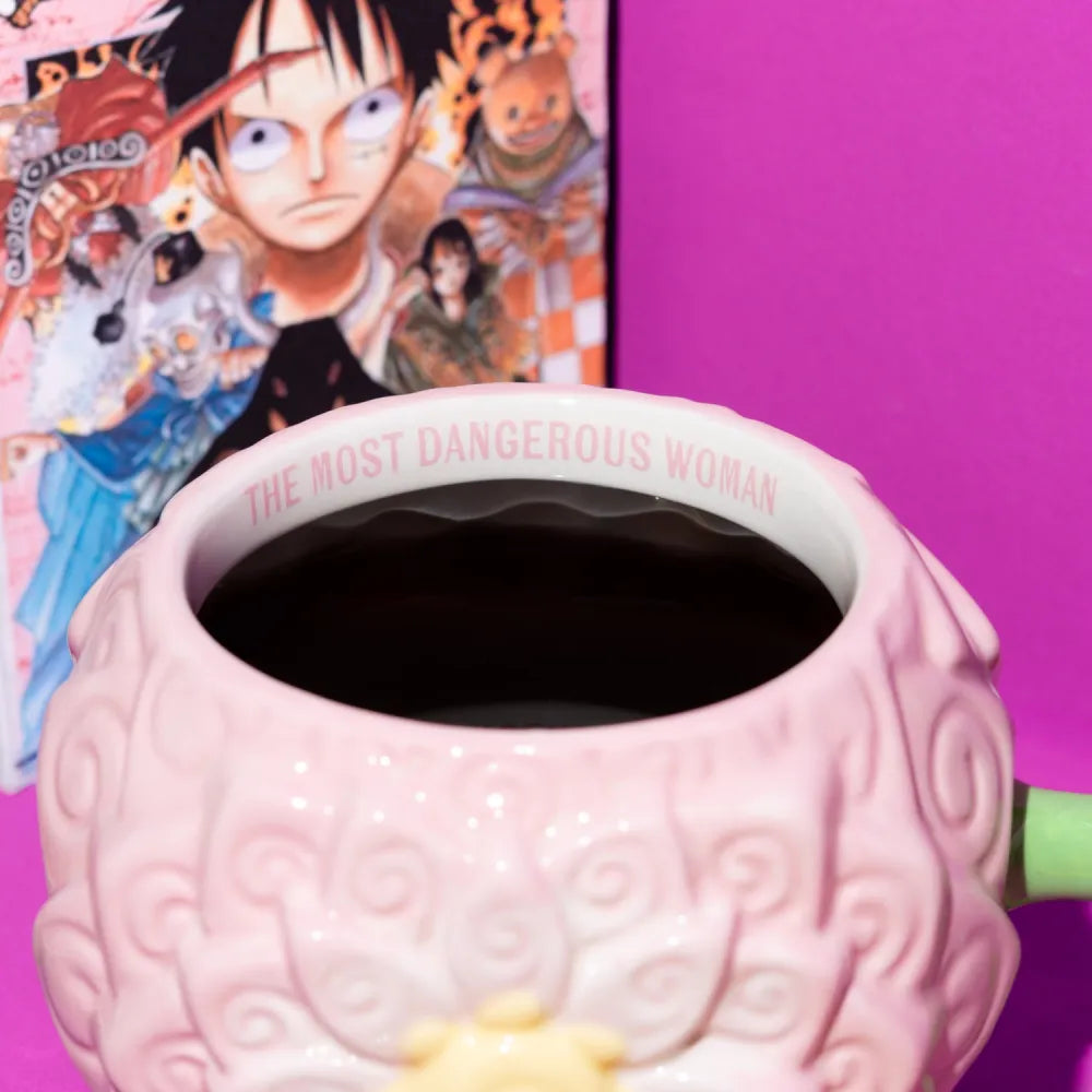 TAZA 3D ONE PIECE NETFLIX FRUTA FLOWER-FLOWER
