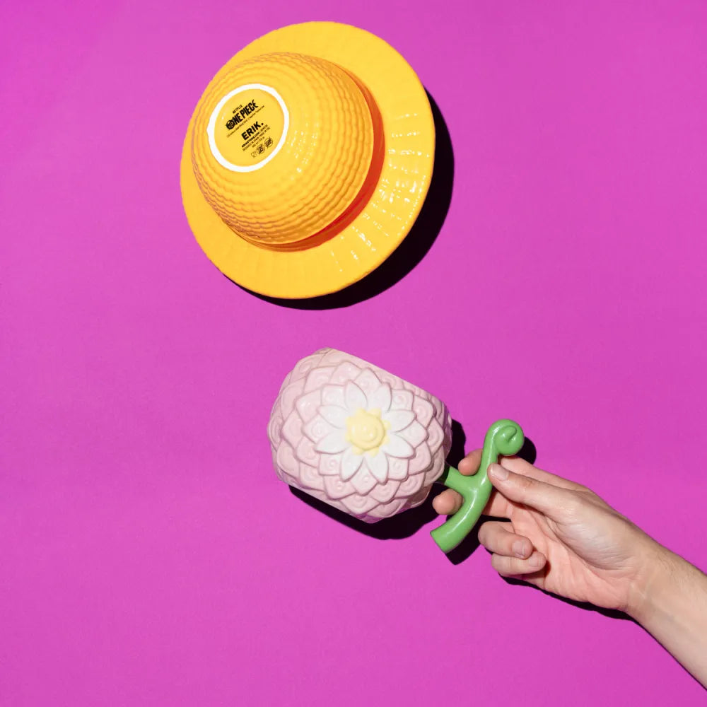 TAZA 3D ONE PIECE NETFLIX FRUTA FLOWER-FLOWER